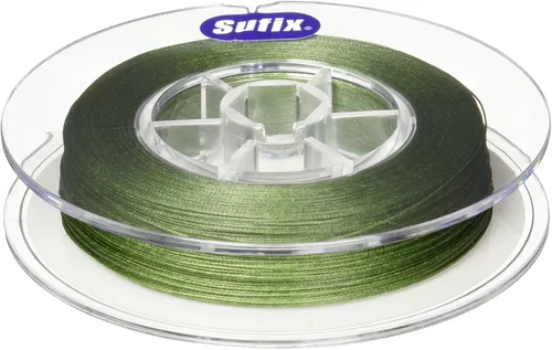 Cuerda trenzada Sufix 832 Advanced Superline, 300 yardas verde (Low Vis Green)