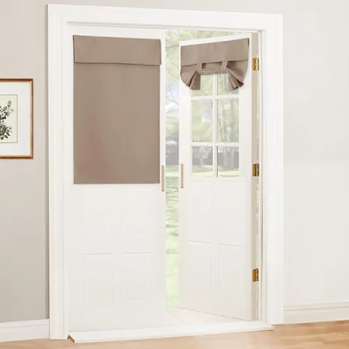 Miniatura 27 de RYB HOME 2 Paneles Cubierta de Ventana de Puerta de Aula, Persianas Opacas para Ventanas y Puertas de Aula Cubierta Persianas de Confinamiento