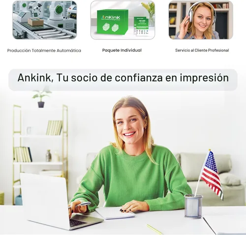 Miniatura 7 de Cartuchos de tinta remanufacturados de repuesto 65XL Negro y Color Combo para HP Ink 65, HP65 XL, HP65XL para Envy 5055, 5000, 5052, 5010, 5070