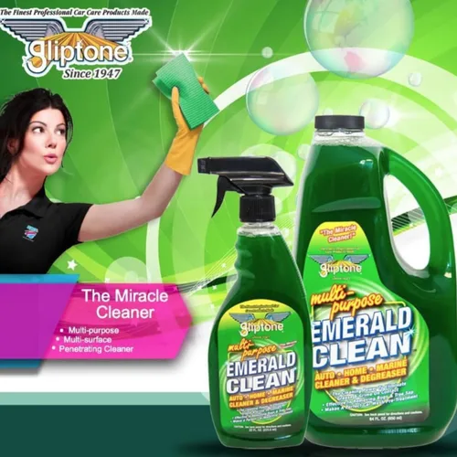 Miniatura 4 de Gliptone Limpiador y desengrasante multiusos para automóvil, hogar y marino, limpiador esmeralda, ideal para pretratamiento de lavado de autos