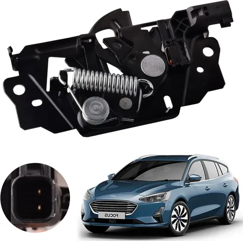 Miniatura 9 de Ensamblaje del pestillo del capó delantero izquierdo compatible con Ford Fusion 2013-2020 de 4 puertas, sustituye a DS7Z16701A DS7Z16701B