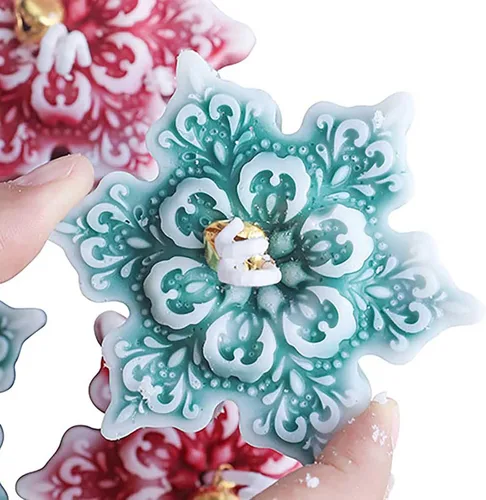 Miniatura 8 de Craft Art - Molde de silicona para jabón, moldes de silicona hechos a mano para hacer jabón (11293)