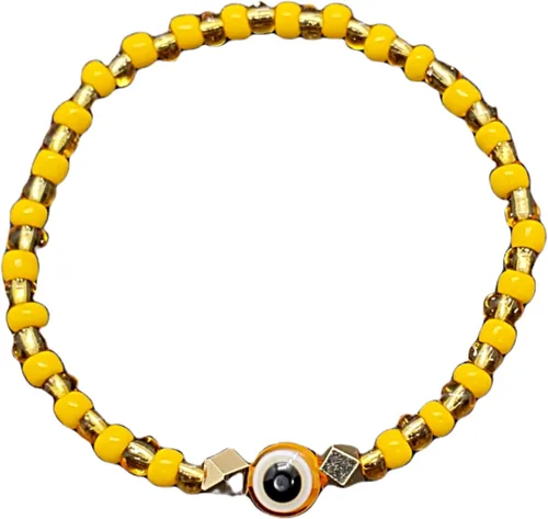Miniatura 16 de Hecho a mano contra el mal de ojo orishas joyería de protección Ilde elástico elástico ajustable con cuentas unisex amuleto pulsera conjunto