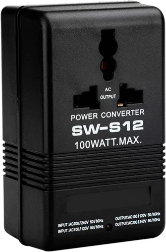 Miniatura 2 de Convertidor de voltaje de amplio rango Transformador de voltaje 110V/120V Convertidor de corriente de doble canal Paso hacia arriba o bajar a