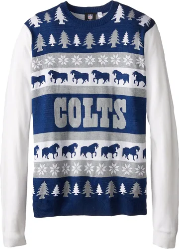Miniatura 5 de Forever Collectibles Indianapolis Colts One Too Many Ugly Sweater