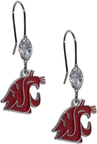 Miniatura 4 de Siskiyou Sports Pendientes colgantes de cristal de la NCAA