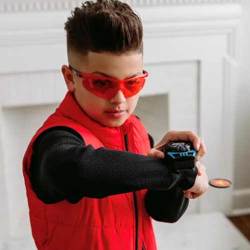 Miniatura 2 de Space Blaster Playset para niños – Ultimate Alien Combat Toy Juego de rol de 5 piezas Varita iluminada, gafas, cuchillo de juego de simulación
