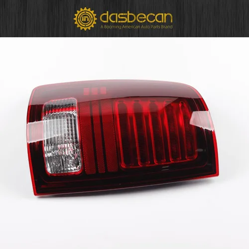 Miniatura 2 de Dasbecan Conjunto de luces traseras LED con bombillas compatibles con Dodge RAM 1500 2013-2018 RAM 2500 3500 2014-2018, lente roja, interior negro