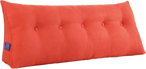 Miniatura 6 de Almohadas de cuña para sentarse en la cama, almohadas de lectura, almohada triangular con funda de almohada extraíble, cojín de respaldo para sofá