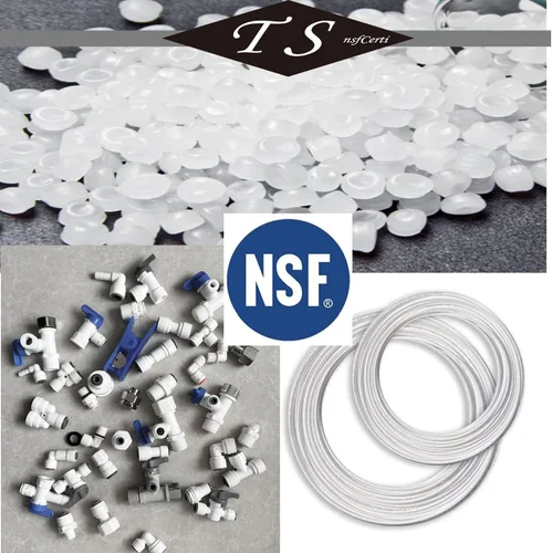 Miniatura 4 de NSF 1/4" y 3/8" Tubo de línea de agua y accesorios de conexión por empuje para filtro de agua de ósmosis inversa RO, 25 piezas de conectores + 30