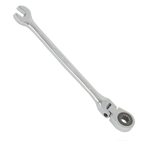 Miniatura 4 de T44024 Llave combinada de trinquete flexible, acabado cromado, 3/4