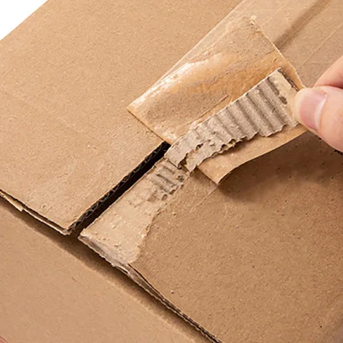 Miniatura 5 de Cinta de embalaje de papel kraft de 2 pulgadas x 50 yardas, cinta de embalaje marrón resistente, recambios de cinta de sellado de caja de escritura