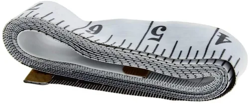 Miniatura 3 de Bettomshin Cinta métrica suave de 79 pulgadas, doble escala, cinta de fibra de vidrio, regla flexible de costura corporal para costura a medida