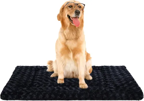 Miniatura 8 de Tapete lavable para cama de perro, suave y esponjoso, para mascotas, colchón para dormir para perros grandes, jumbos, medianos y pequeños, 30 x 19
