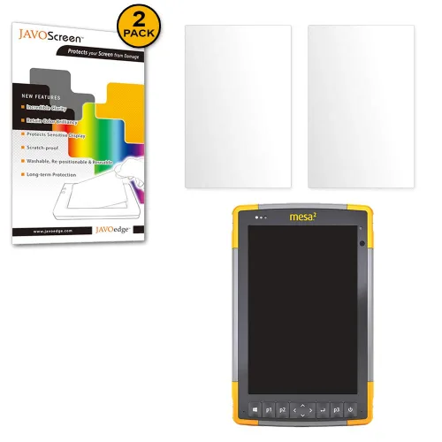 Miniatura 2 de JAVOedge Protector de pantalla para Juniper System MESA 2 (25633) - Protector de pantalla ultra transparente (2 unidades)