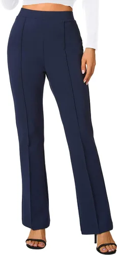 Miniatura 51 de Urban CoCo Pantalones de trabajo elásticos con corte de bota, pantalones de yoga pequeños para oficina casual