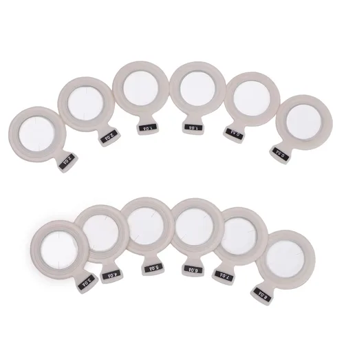 Miniatura 6 de Juego de lentes de prueba ópticas de 266 piezas con carcasa de aluminio con borde de plástico + marco de prueba gratuito