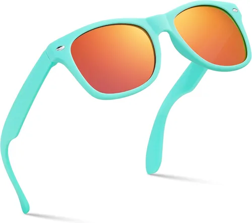 Miniatura 233 de Retro Rewind Lentes de sol para niños y niñas de 3 a 12 años, inastillables, UV400, lentes de sol para niños pequeños