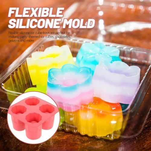 Miniatura 9 de Bandeja de cubitos de hielo de silicona, molde para cubitos de hielo, bandeja de hielo, bandejas para cubitos de hielo