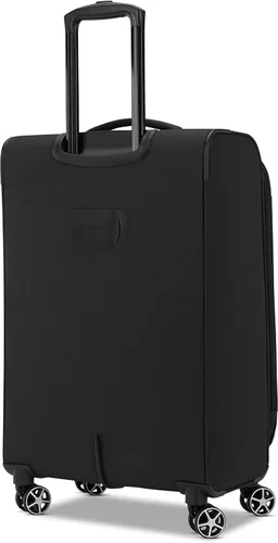 Miniatura 3 de Samsonite Saire LTE Softside - Maleta expansible con ruedas giratorias, Negro
