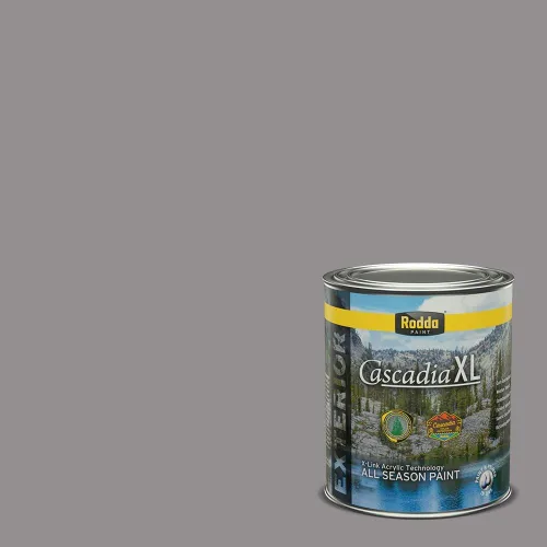 Miniatura 10 de Rodda Paint CASCADIA XL Pintura e imprimación satinada para exteriores en uno, cuarto de galón, azul playa norte