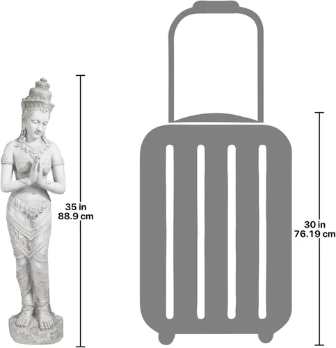 Miniatura 8 de Design Toscano Estatua tailandesa de Teppanom hermoso ser