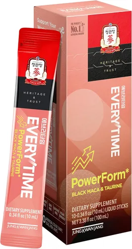 Miniatura 9 de JUNG KWAN JANG Everytime CaloTrim - Paquetes de bebida energética de hierbas Intra Workout con ginseng rojo coreano, tartrato de L-carnitina y té
