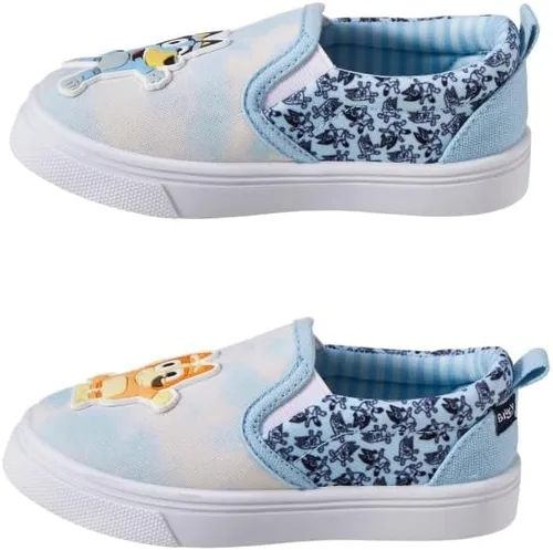 Miniatura 4 de Ground Up Bluey - Zapatos deportivos sin cordones para niños y niñas, tallas 8-13