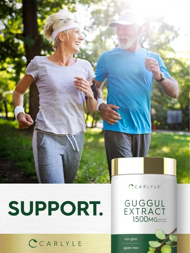 Miniatura 6 de Carlyle Guggul Extracto Suplemento 180 Cápsulas Guggulsterone Sin OMG y sin gluten
