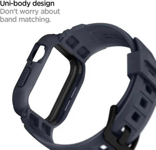 Miniatura 9 de Spigen for Apple Watch Band with Case, Rugged Armor Pro Compatible with Ultra 3/2/1 49mm, Series 11/10 46/42mm, 9/8/7 45/41mm, SE3/SE2/SE/6/5/4