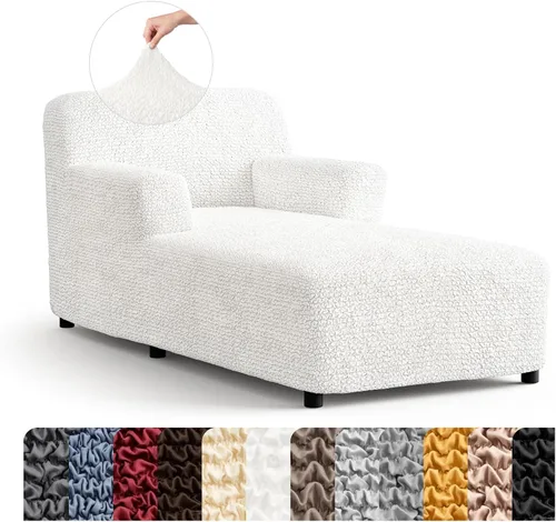 Miniatura 23 de PAULATO BY GA.I.CO. Funda para Silla de Tumbona Sin Brazos - Funda Deslizante para Silla de Tumbona - Funda para Sofá de Salón - Fundas Deslizantes