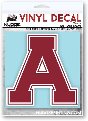 Miniatura 3 de Calcomanía universitaria para automóvil de la NCAA hecha de vinilo prémium resistente a la intemperie (ALMA College A)