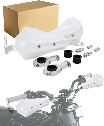 Miniatura 7 de JFG RACING Guardamanos para motos de tierra, universales ensanchados de 7/8" 22mm y 1 1/8" 28mm para CRF XCW SXF YZ YZF KLX 110 150 250 300 450 Dirt