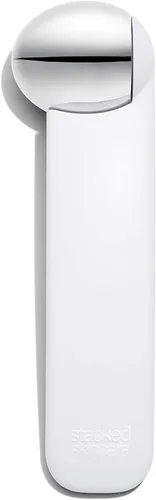 StackedSkincare Cryo - Rodillo de hielo para esculpir cara y ojos, rodillo de hielo facial de acero inoxidable para hinchazón, enrojecimiento y