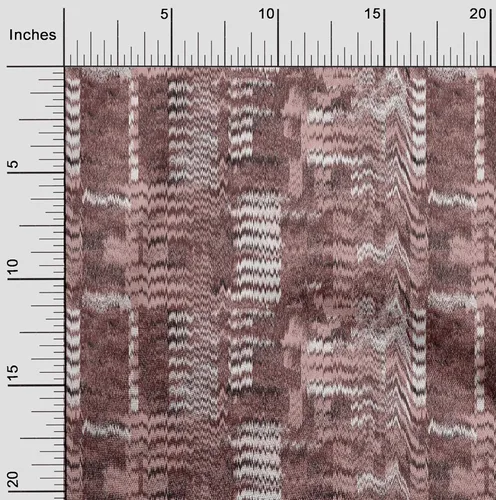oneOone Tela de algodón flexible marrón vestido de tela tela tela impresa por The Yard 40 pulgadas de ancho -L18