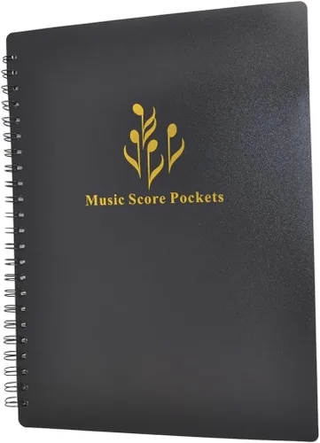 Archivo de partituras de música, carpeta de almacenamiento de papel, carpeta de espectro de cambio creativo A4, tamaño carta, carpeta de partituras