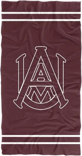 Miniatura 175 de LOGOVISION Manta Abilene Christian University, 30 x 60 pulgadas, logotipo primario CottonFront/PolyBackBeachTowel