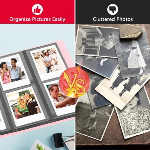 Miniatura 3 de Álbum de fotos de 2 x 3 para cámara instantánea Fujifilm Instax Mini, 288 bolsillos, mini álbum de fotos para cámara instantánea Fujifilm Instax