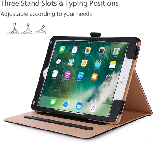 Miniatura 3 de ProCase - Funda para iPad de 9.7 pulgadas (24,6 cm) iPad 6ª/5ª generación 2018 2017/iPad Air 2/Air 1, funda de cuero premium con protección
