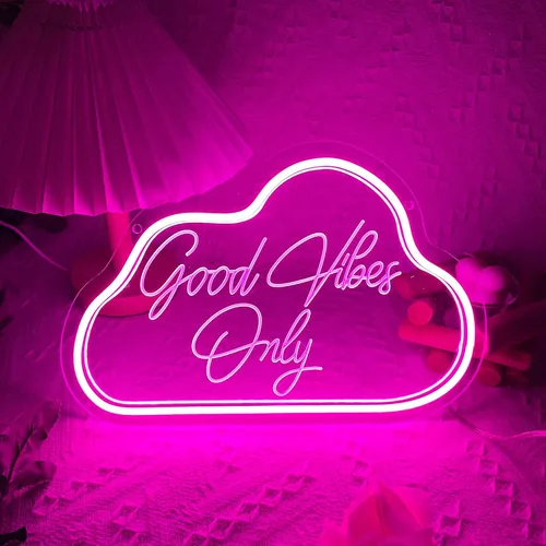 Miniatura 8 de Letrero de neón con texto en inglés "You're Like Really Pretty Wall Decor LED Neon Light Sign" para decoración de pared, boda, fiesta, cumpleaños