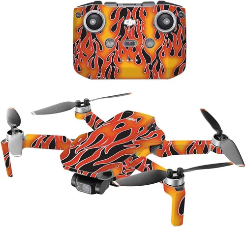 Miniatura 9 de MightySkins - Compatible con DJI Mini 2 Dron portátil - Mixtape Funda protectora de vinilo duradera y única Fácil de aplicar, quitar y cambiar