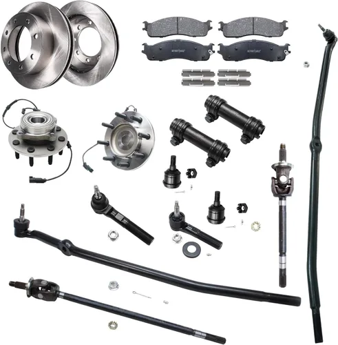 Miniatura 28 de Detroit Axle - Zapatas de freno traseras para Buick Rendezvous Chevy S10 SS Blazer Cadillac CTS STS SRX XLR GMC Sonoma Jimmy Pontiac G8 Montana