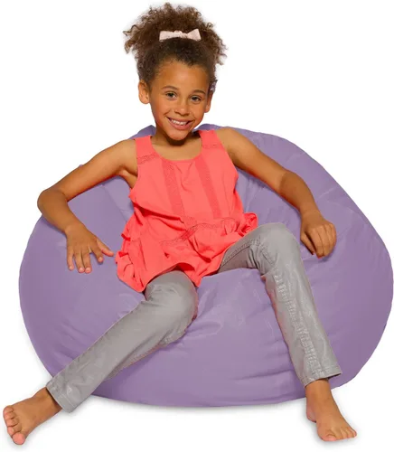 Miniatura 10 de Posh Beanbags - Sillón puff Azul Rey Sólido