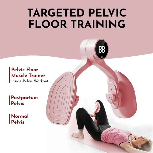 Miniatura 4 de Dispositivo de ejercicio de muslos para suelo pélvico, portátil, sistema Kegel, ejercitador de fortalecimiento para hombres y mujeres, músculo