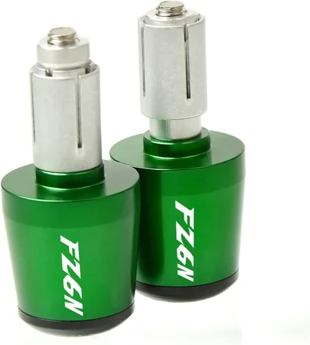 Accesorios de motocicleta 7/8 "0.866 in manillar empuñaduras mango barra extremo tapa para Yamaha FZ6-N FZ6N 2004 2005 2006 FZ 6N 1998-2003 (color :
