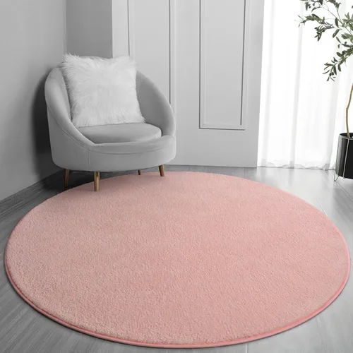 Miniatura 29 de FlyDOIT Alfombras redondas para dormitorio, sala de estar, 4 x 4, color azul marino, súper suaves, cómodas, gruesas de espuma viscoelástica