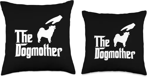 Miniatura 3 de Chow Chow Dog Mom The DogMother Funny Dogs Lovers Throw Pillow