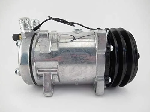 Miniatura 2 de Compresor de A/C SD510 compatible con DEUTZ/Hesston/Massey Ferguson/Steiger/Versatile/Kenworth/International/Peterbilt/Mack