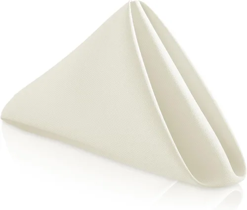 Miniatura 15 de Lann's Linens. 12 servilletas de 17 pulgadas. Servilletas de gamuza con bordes ribeteados, varios colores disponibles. Azul real