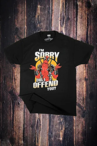 Miniatura 2 de Marvel Deadpool Sorry Did I Offend Graphic Camiseta para adultos